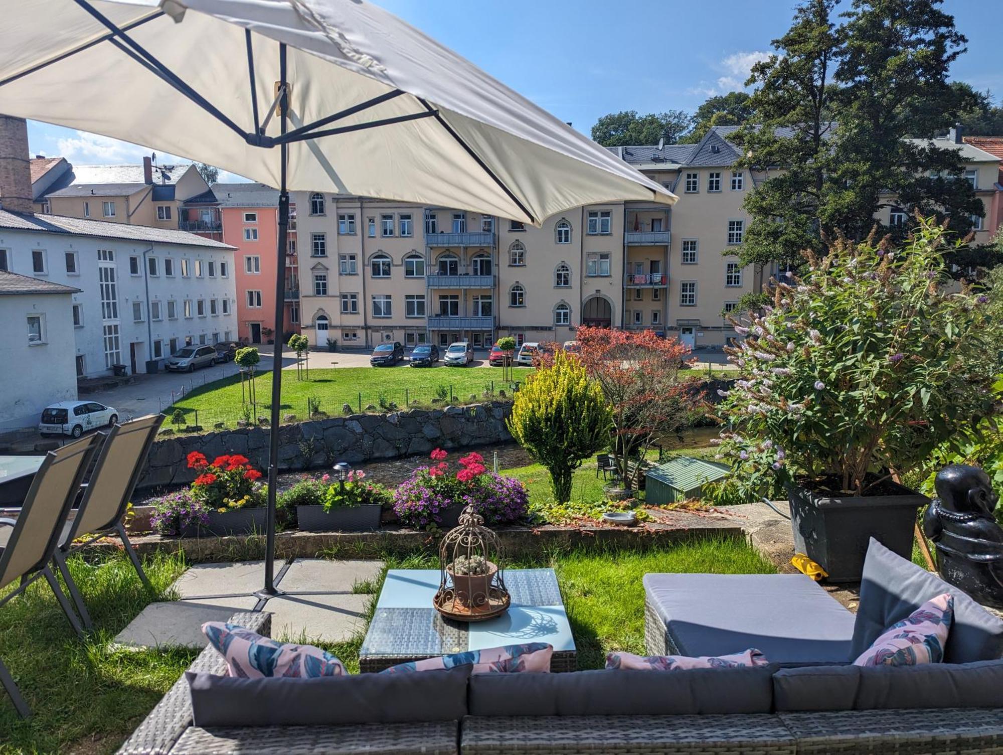Uo2 - Urlaubsmagie - Garten, Whirlpool, Sauna Apartment Sebnitz Luaran gambar
