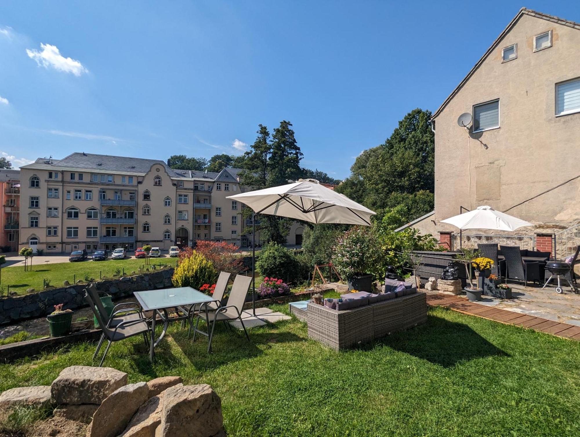 Uo2 - Urlaubsmagie - Garten, Whirlpool, Sauna Apartment Sebnitz Luaran gambar