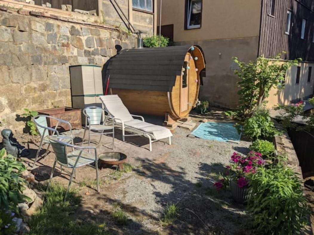 Uo2 - Urlaubsmagie - Garten, Whirlpool, Sauna Apartment Sebnitz Luaran gambar