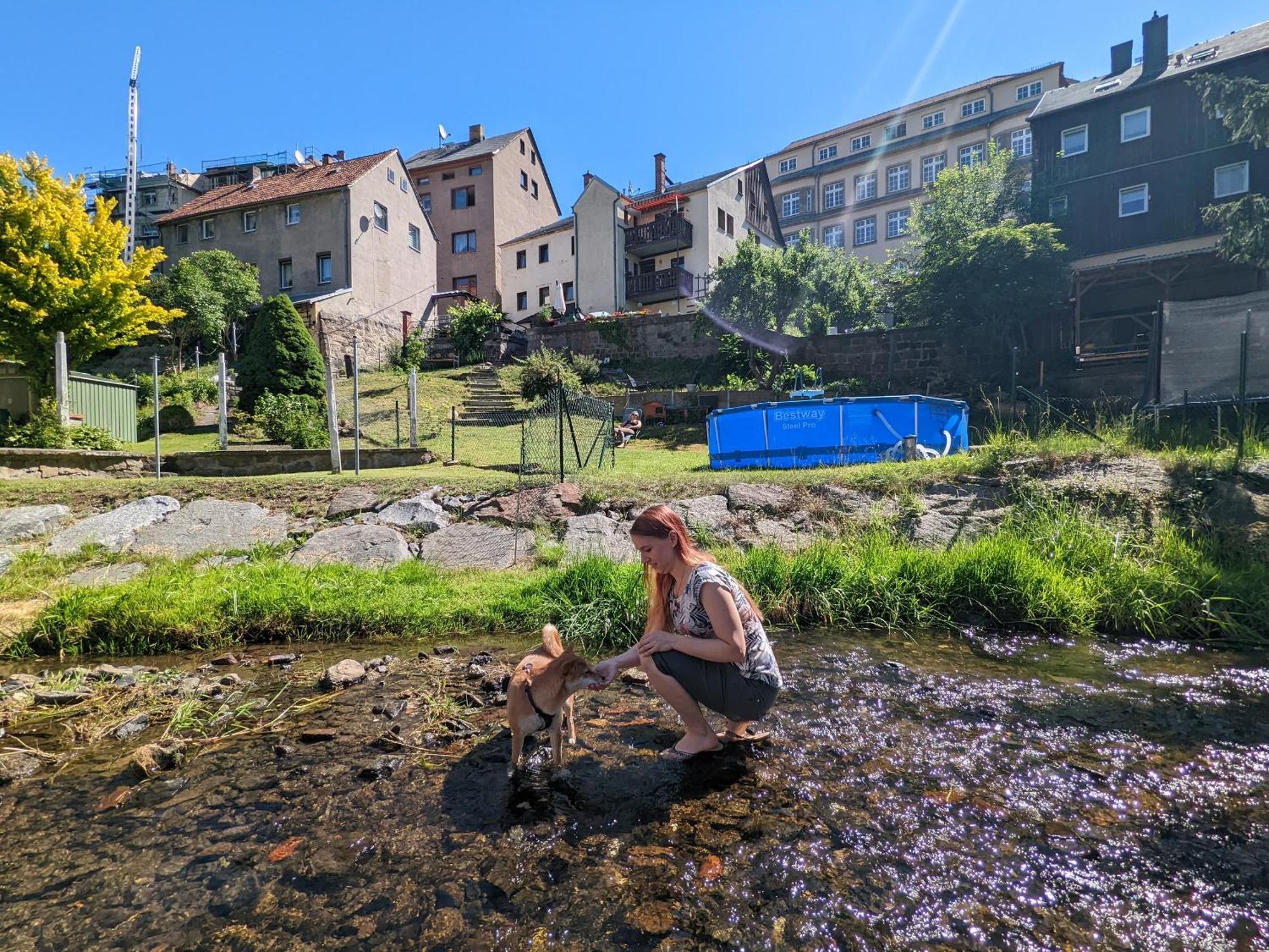 Uo2 - Urlaubsmagie - Garten, Whirlpool, Sauna Apartment Sebnitz Luaran gambar