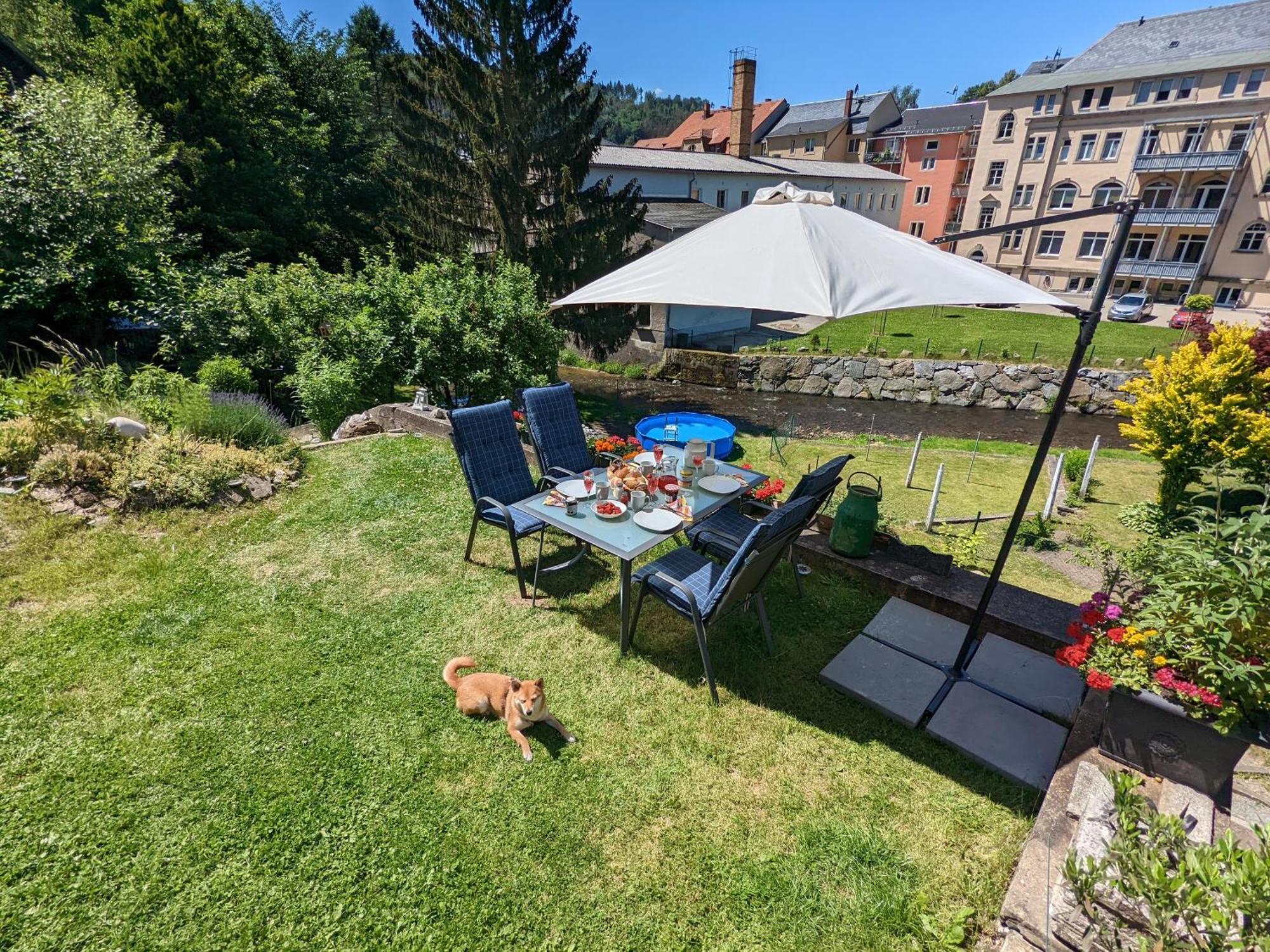Uo2 - Urlaubsmagie - Garten, Whirlpool, Sauna Apartment Sebnitz Luaran gambar