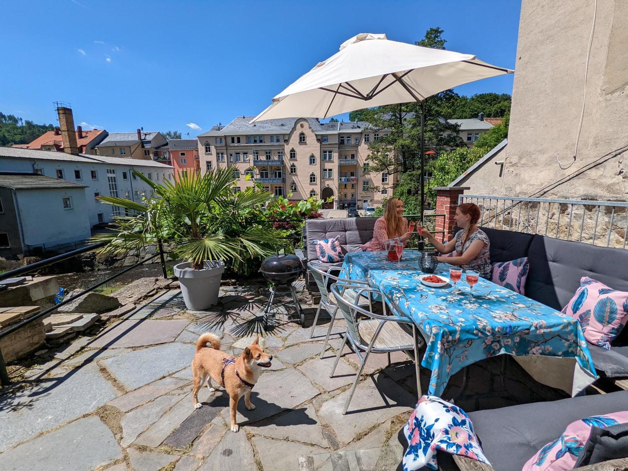 Uo2 - Urlaubsmagie - Garten, Whirlpool, Sauna Apartment Sebnitz Luaran gambar