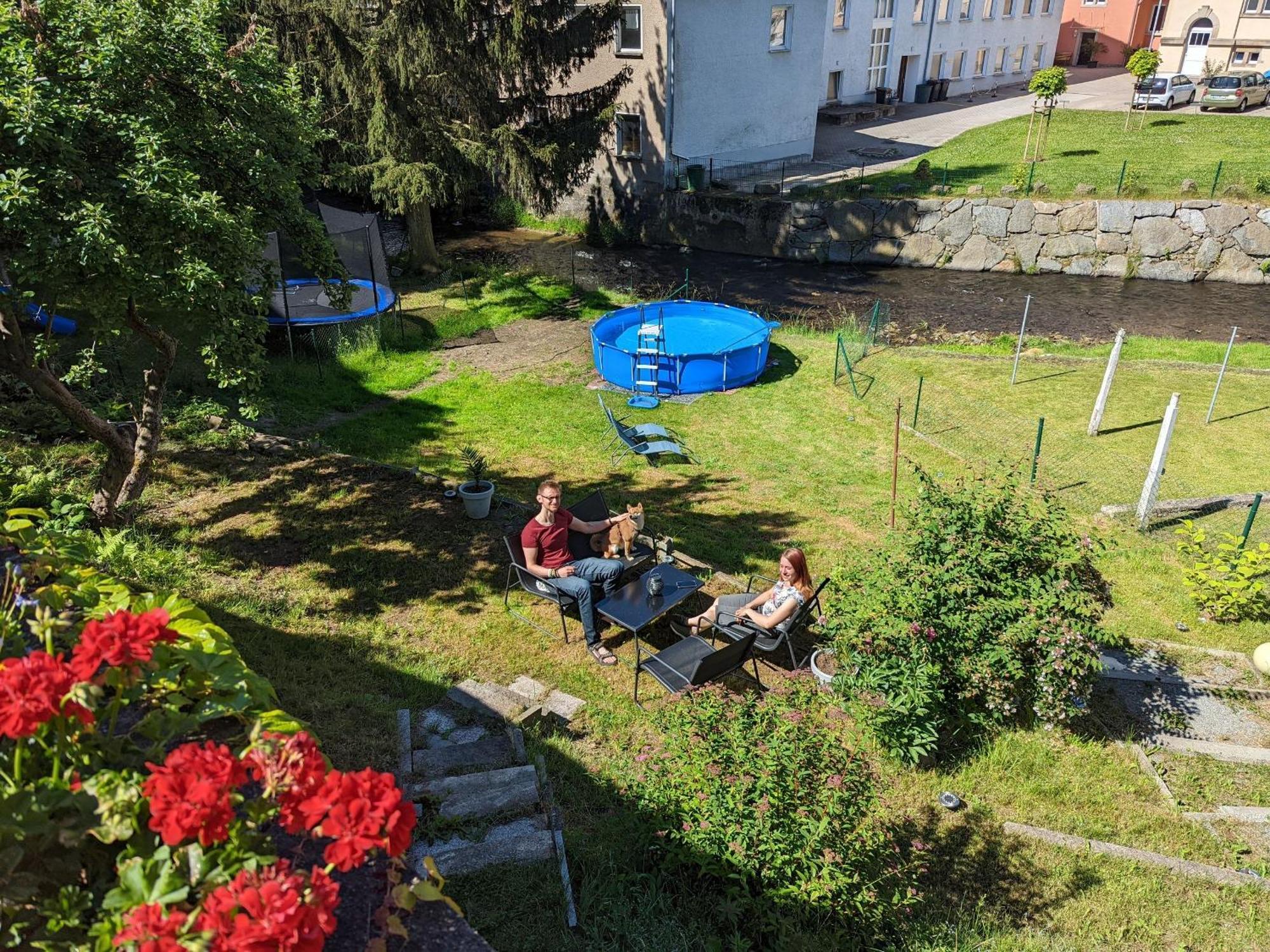 Uo2 - Urlaubsmagie - Garten, Whirlpool, Sauna Apartment Sebnitz Luaran gambar