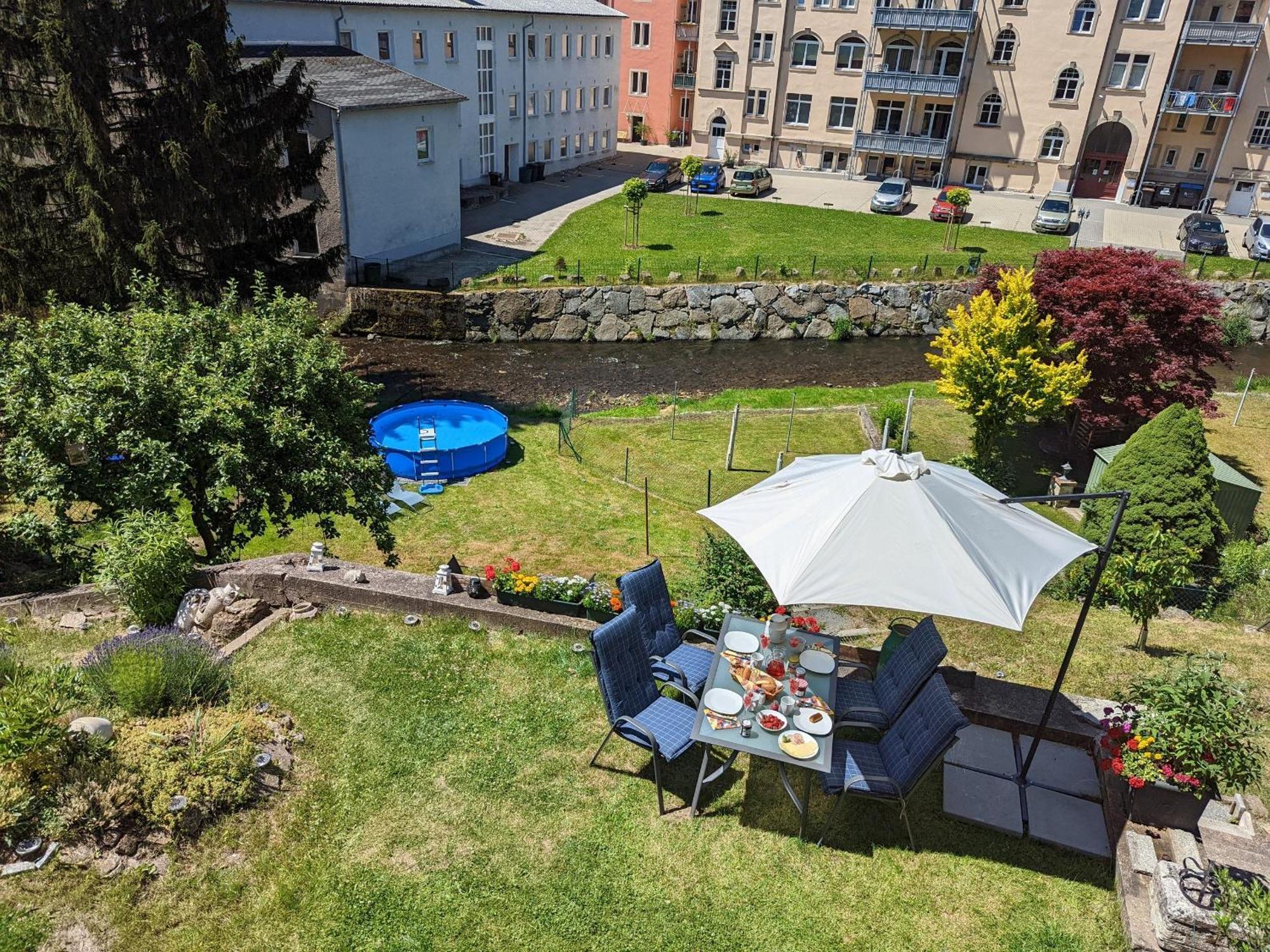 Uo2 - Urlaubsmagie - Garten, Whirlpool, Sauna Apartment Sebnitz Luaran gambar