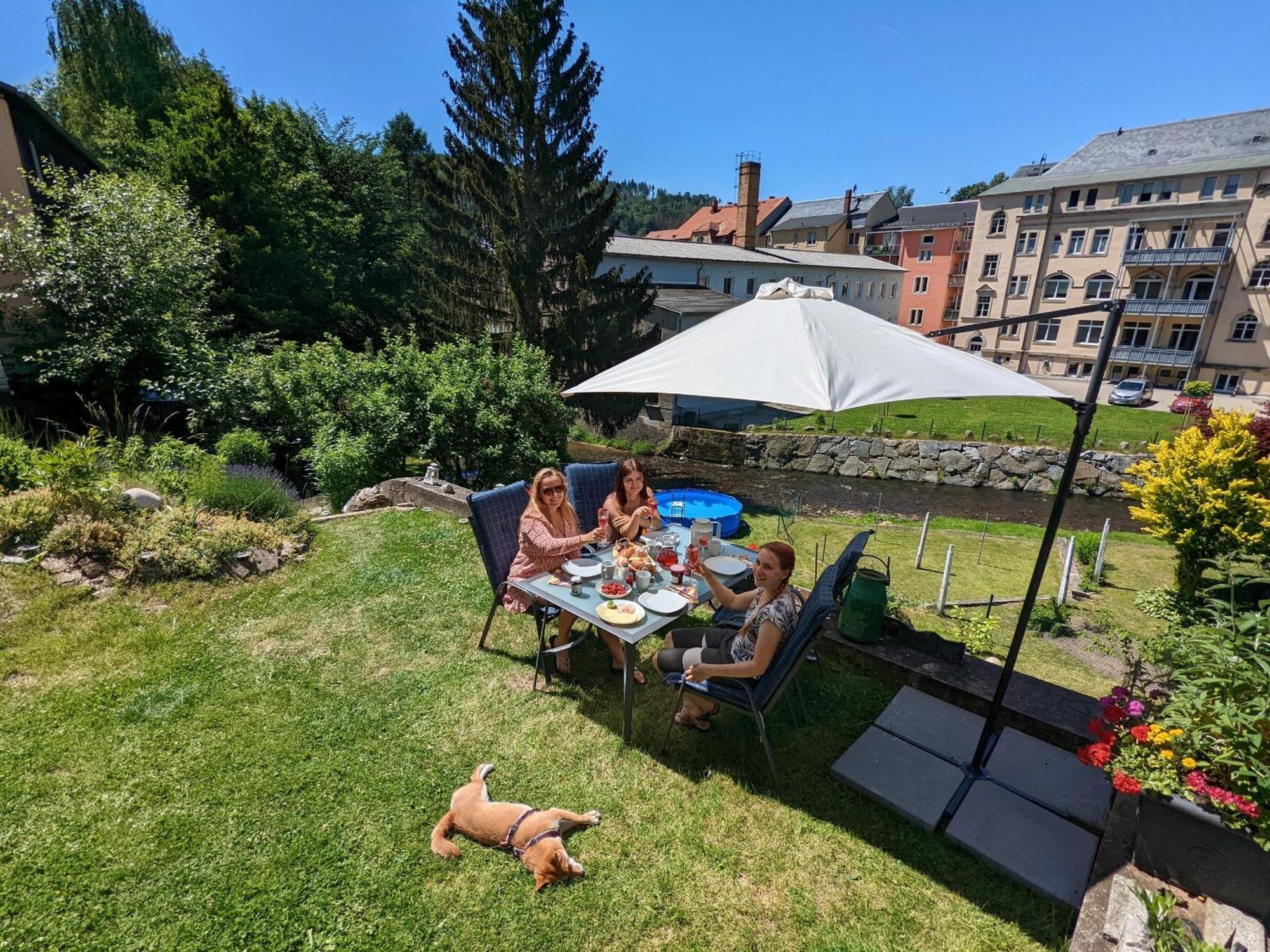 Uo2 - Urlaubsmagie - Garten, Whirlpool, Sauna Apartment Sebnitz Luaran gambar