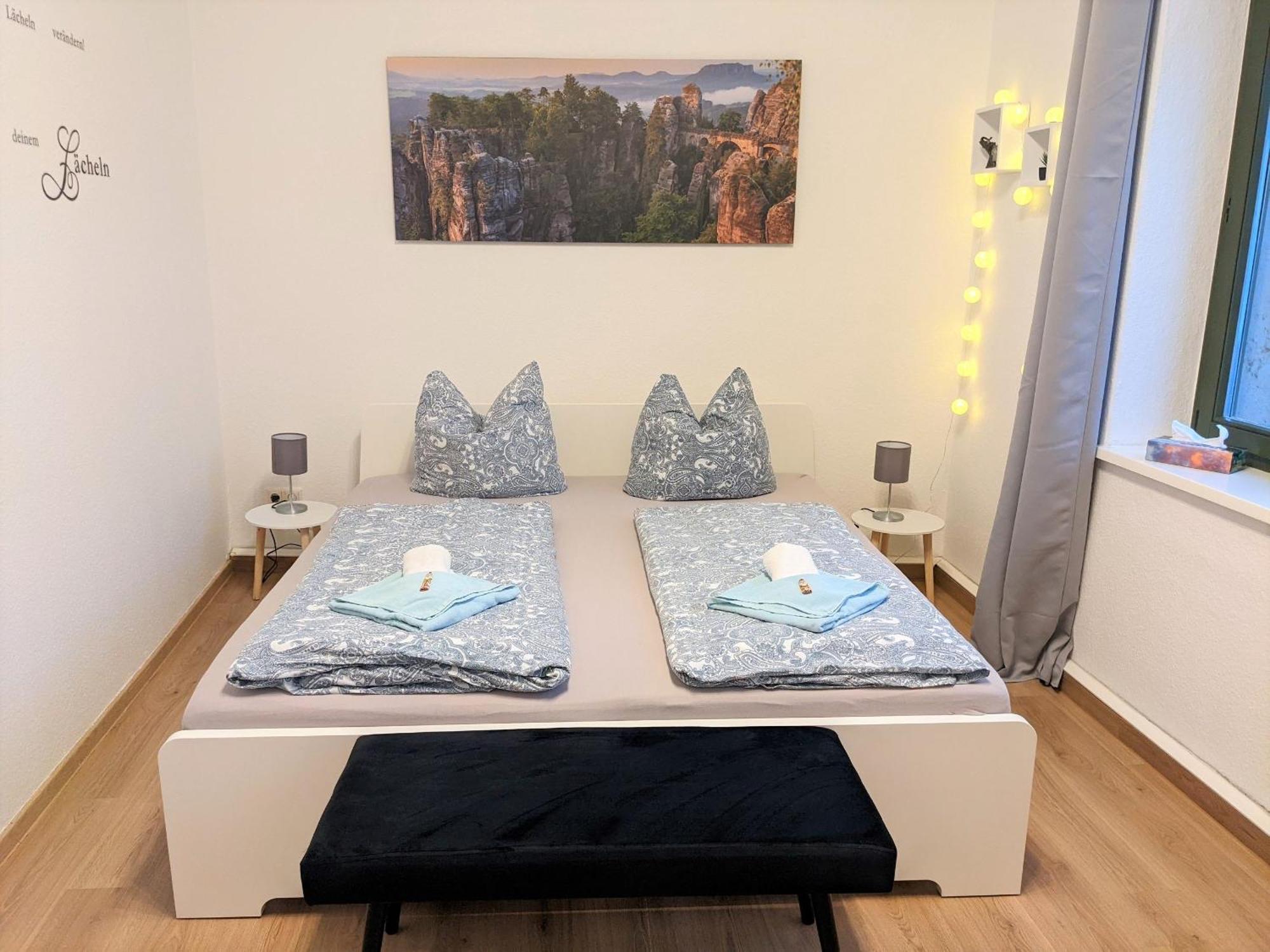 Uo2 - Urlaubsmagie - Garten, Whirlpool, Sauna Apartment Sebnitz Luaran gambar