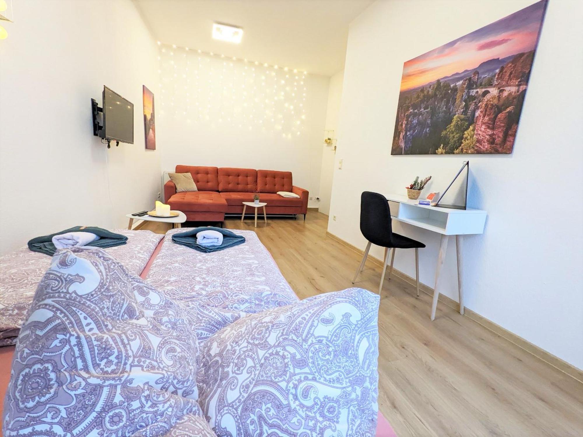 Uo2 - Urlaubsmagie - Garten, Whirlpool, Sauna Apartment Sebnitz Luaran gambar