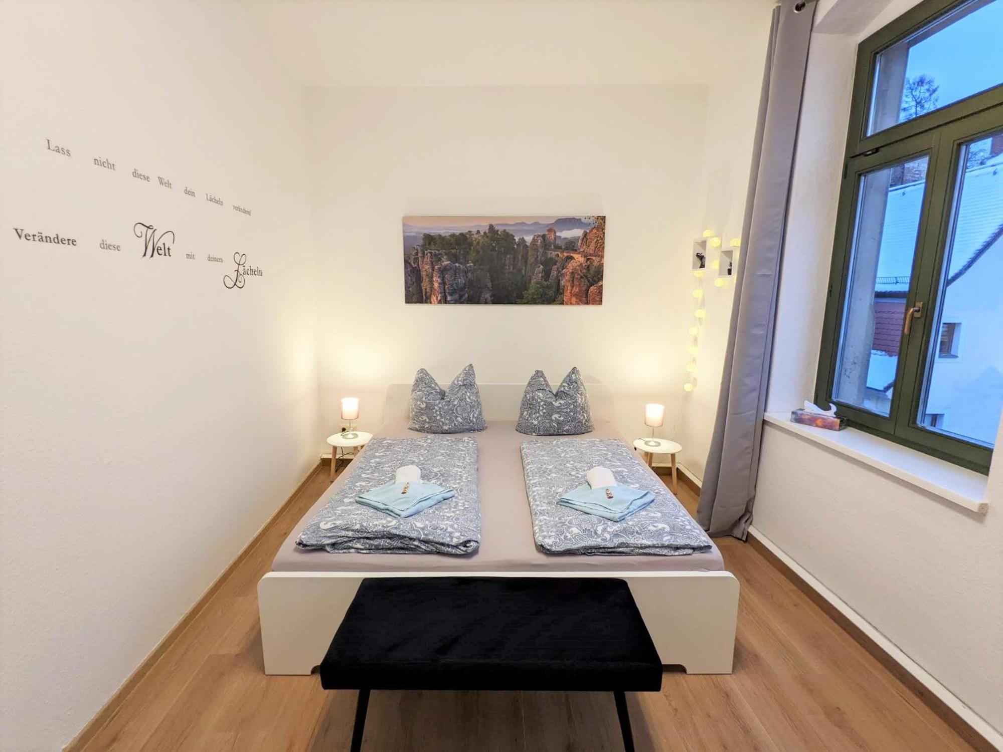 Uo2 - Urlaubsmagie - Garten, Whirlpool, Sauna Apartment Sebnitz Luaran gambar