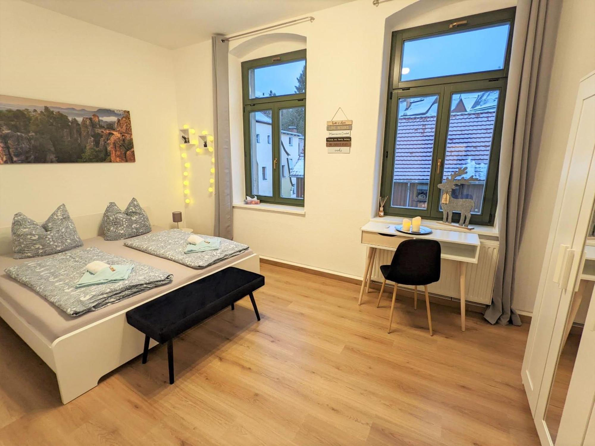 Uo2 - Urlaubsmagie - Garten, Whirlpool, Sauna Apartment Sebnitz Luaran gambar