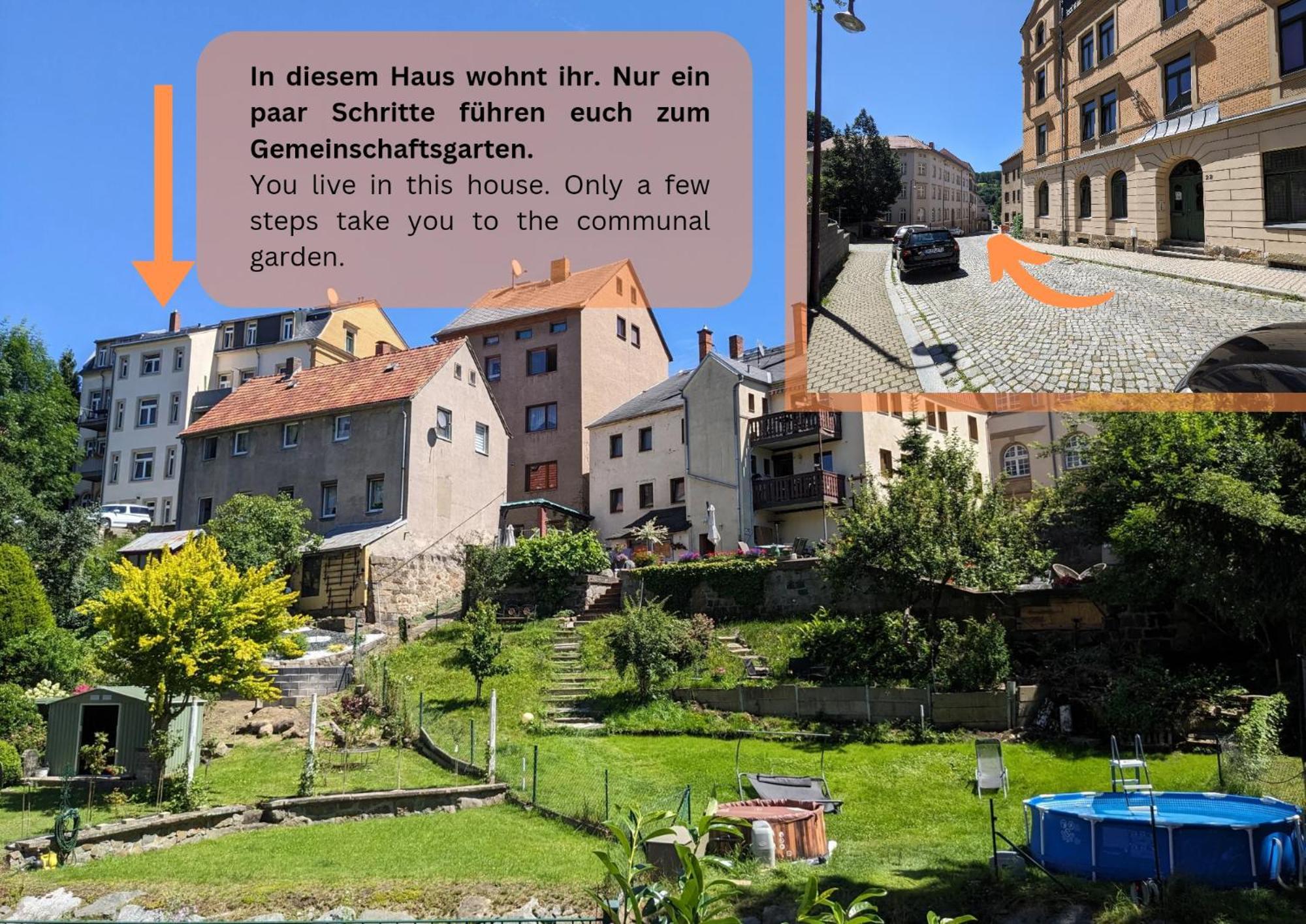 Uo2 - Urlaubsmagie - Garten, Whirlpool, Sauna Apartment Sebnitz Luaran gambar
